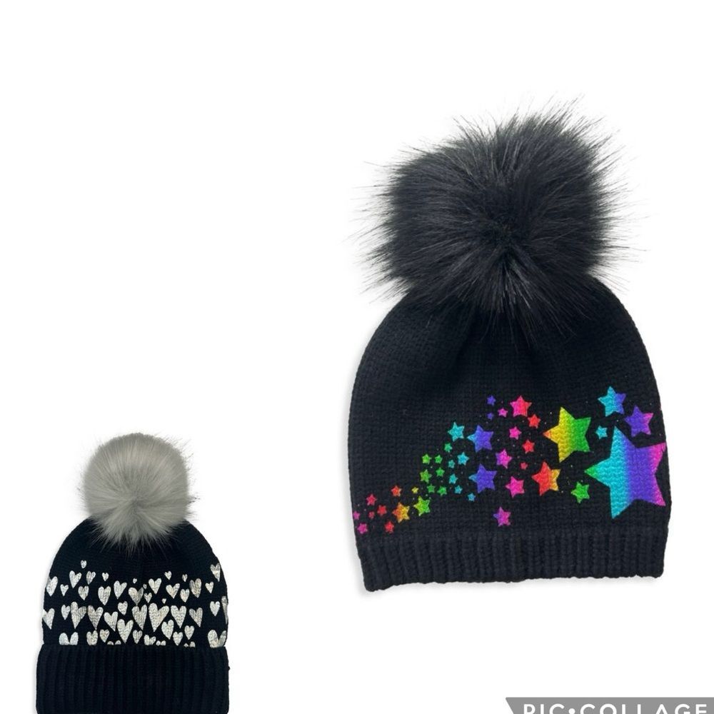 JULIE & JUDAH Kid's Foil Print Beanie
